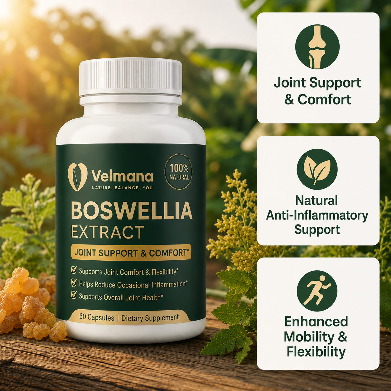 Velmana™ Boswellia Extract